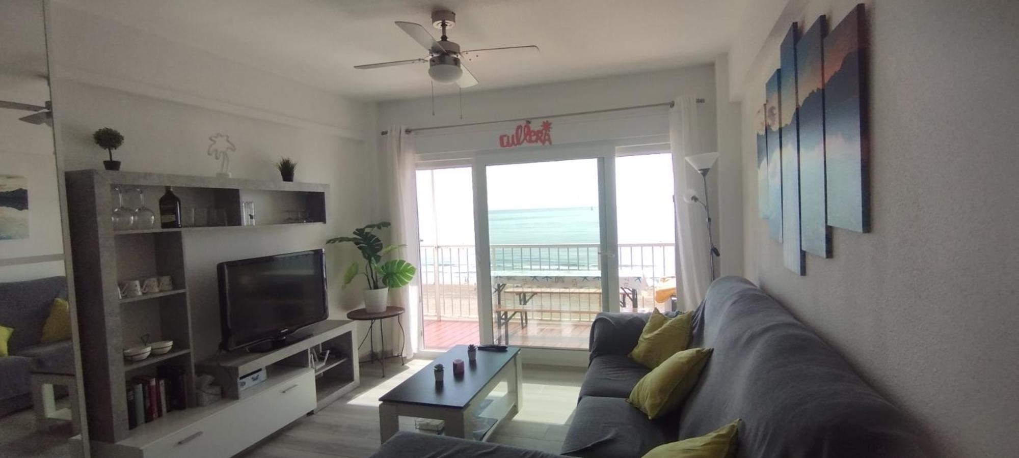 Primera Linea En Cullera Con Piscina. Inmejorables Vistas Dış mekan fotoğraf